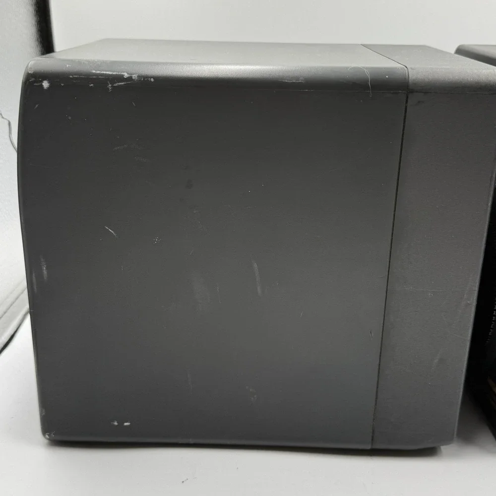 Sony CFD-758 Pair Of Speakers 2 Way Mega Bass Black